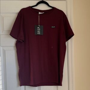 NWT Men's Crisp Maroon T-Shirt